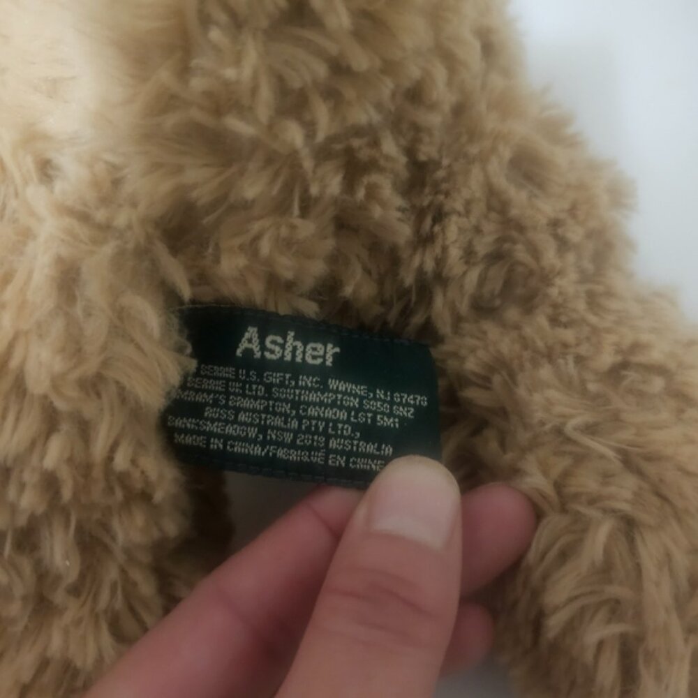 Russ Berry ASHER Teddy Bear Plush Toy - Picture 6 of 7